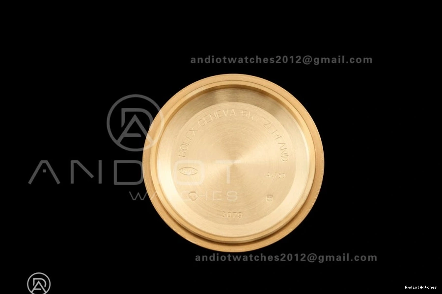 Gold VSF 804 Daytona Marker Weight Black Best Snug Gain Black Dial 1:1 DD Stick Sub-dial Oyster-flex Rim Edition 126518 on Strap 0308